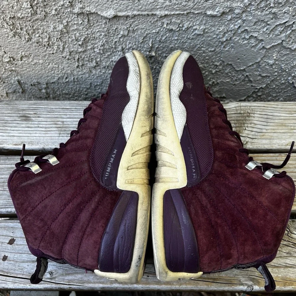 Jordan Shoes Men Size 11.5 Air Jordan 12 Retro Bordeaux 2017 Burgundy High Top